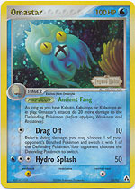 Omastar - 23/92 - Rare - Reverse Holo